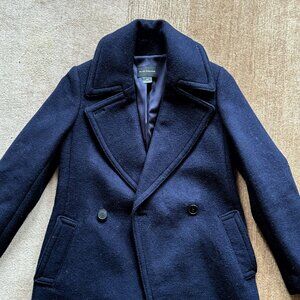 Club Monaco Small Navy Wool blend Peacoat